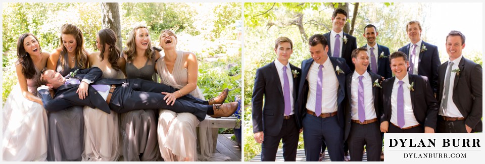 denver botanic gardens wedding groom funny photos