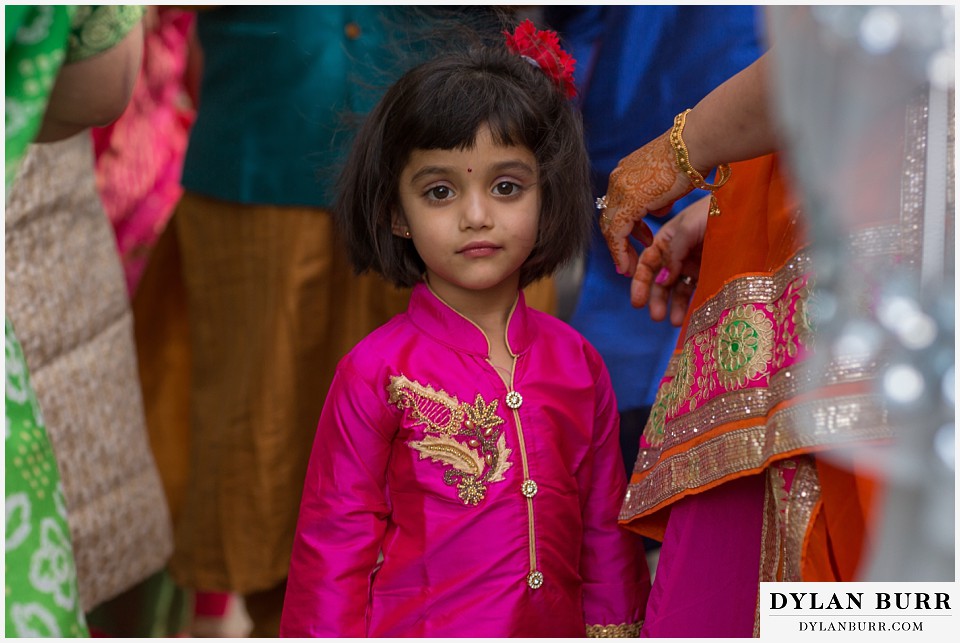 hyatt regency downtown denver indian wedding garba cute snarky little girl