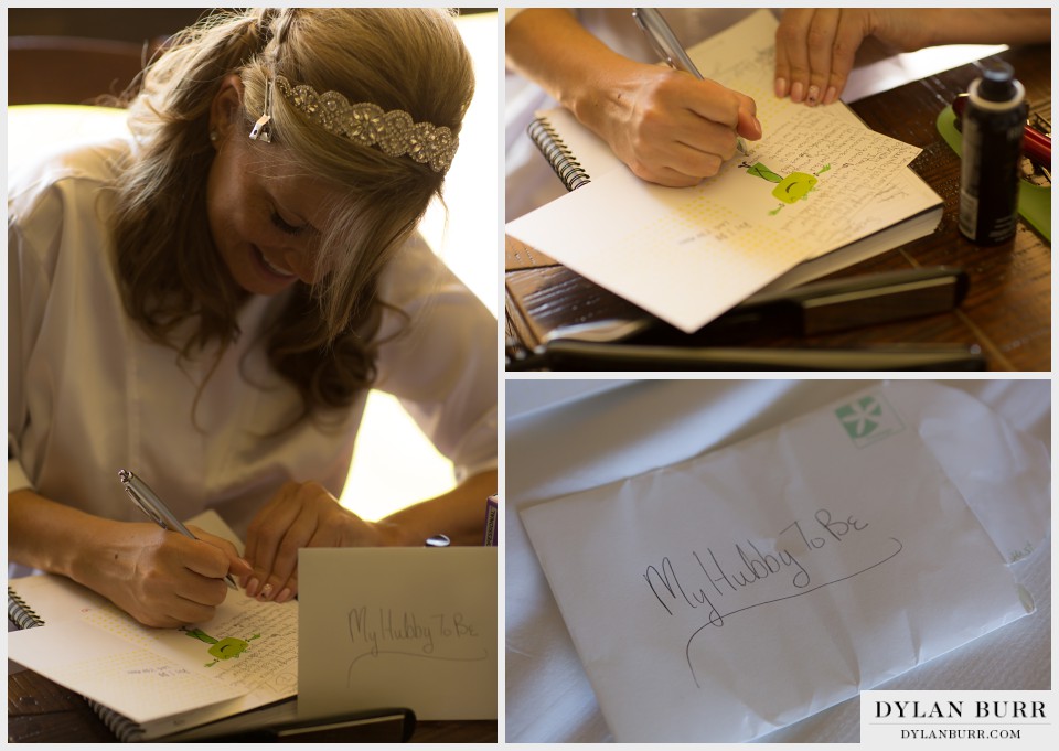 denver wedding photography brides letter to groom