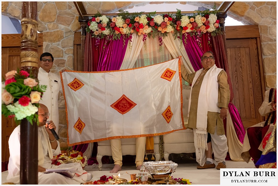 baldoria on the water wedding lakewood colorado hindu wedding groom cannot see new bride
