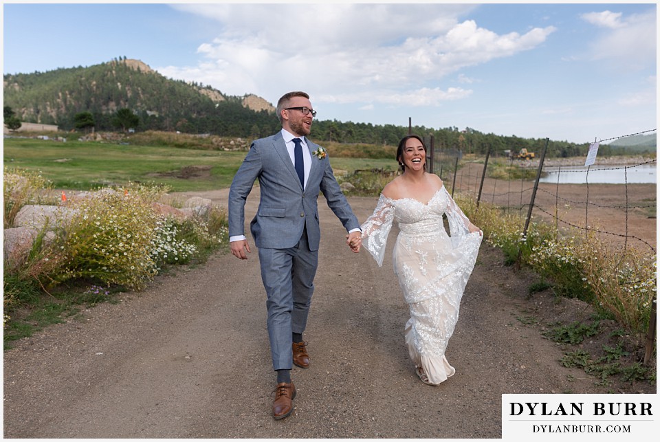 the barn at evergreen memorial park wedding super happy couple