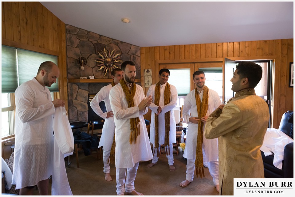 black canyon inn hindu wedding post ceremony groom getting ready