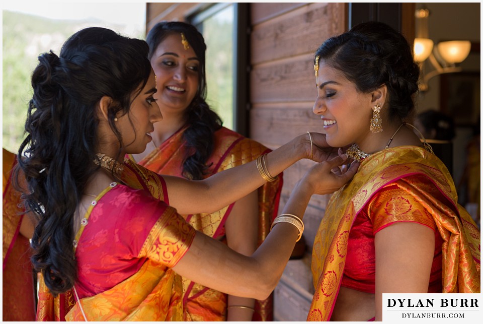 black canyon inn hindu wedding bridesmaids