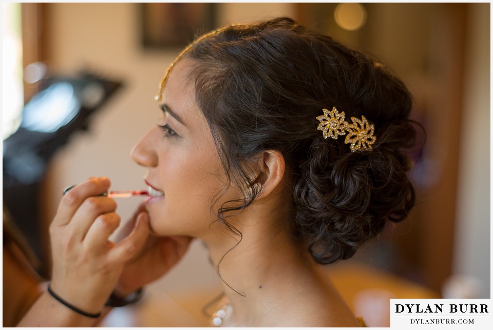 black canyon inn hindu wedding brides hair