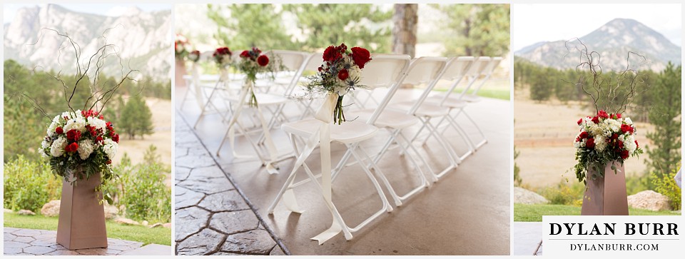 black canyon inn wedding decorations red roses