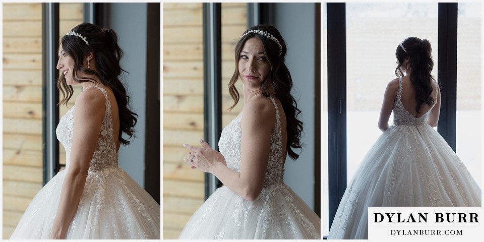 boulder creek by wedgewood wedding bride waiting first look