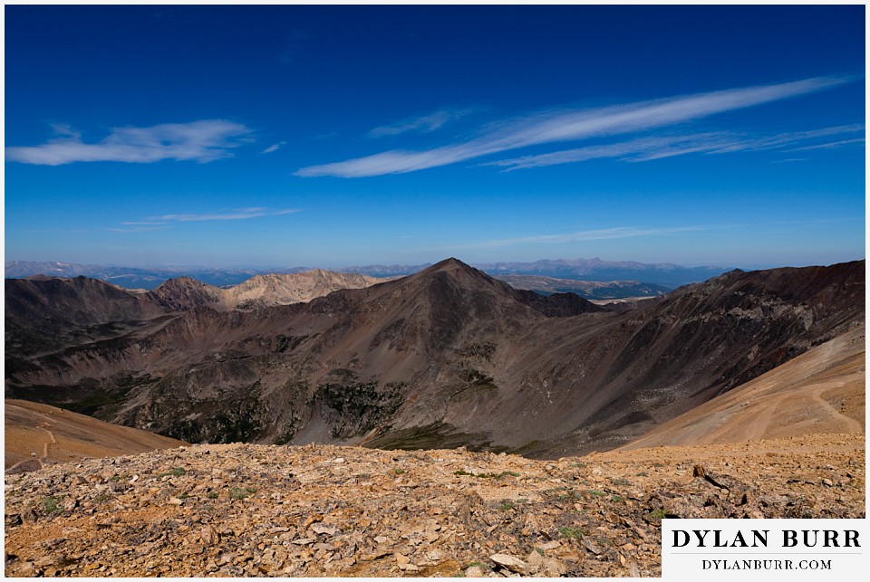 breckenridge 4wd adventure wedding top of a 14000 foot mountain view