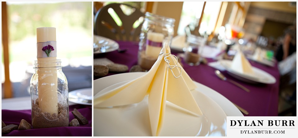 breckenridge 4wd adventure wedding table settings