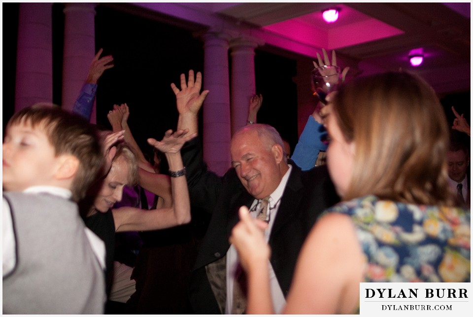 cheesman park pavilion wedding reception dancing