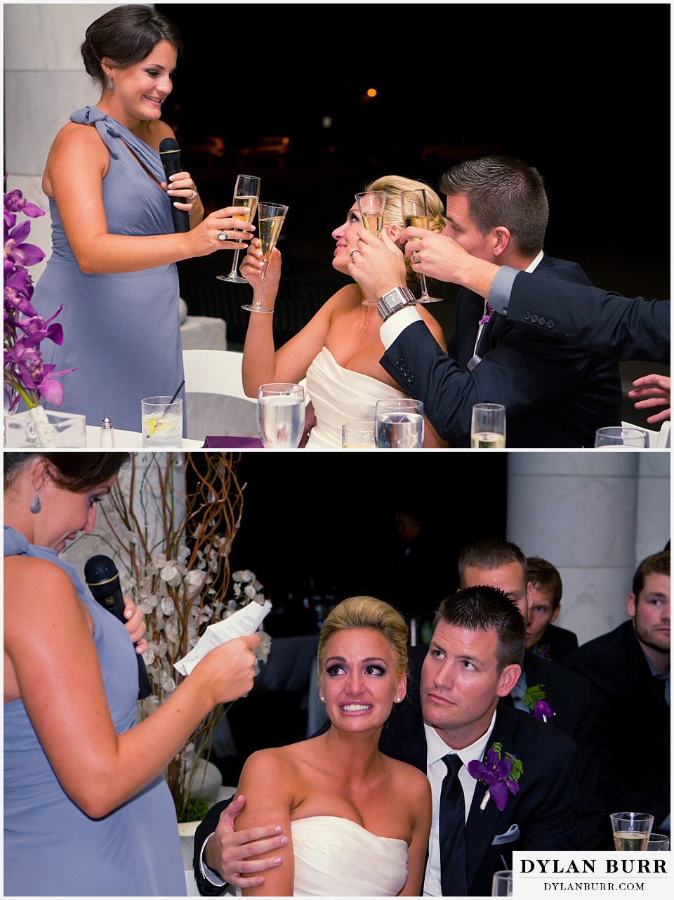 cheesman park pavilion wedding moh maid of honor toast