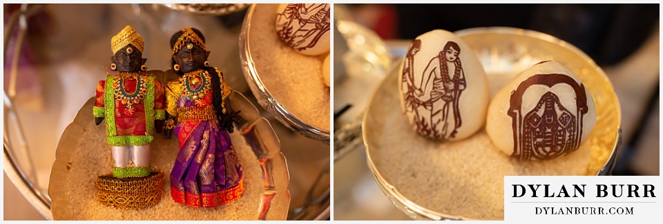 cielo at castle pines wedding colorado mountain wedding hindu wedding peeled potato abnd figurines