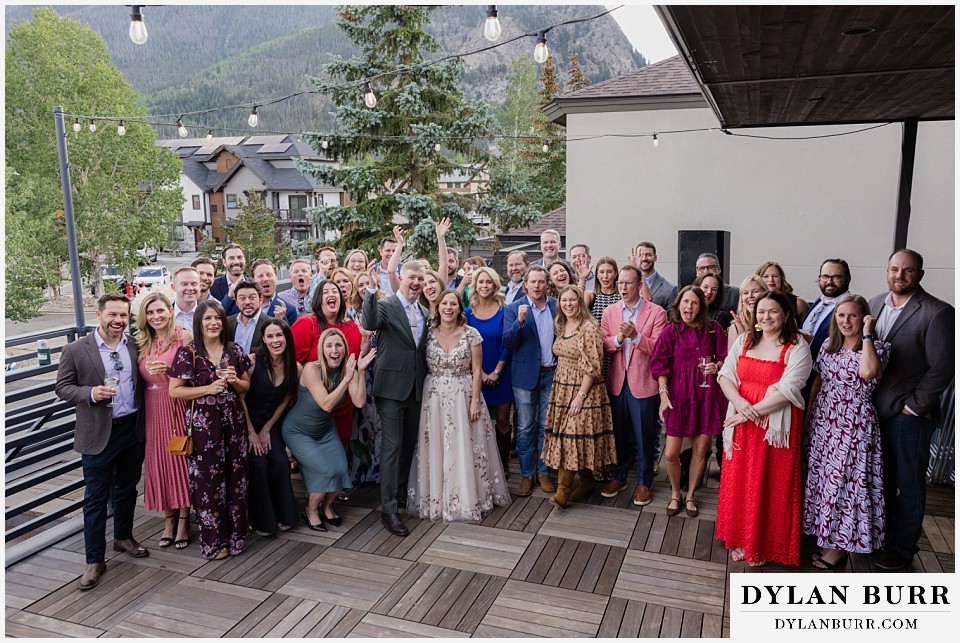 10 mile music hall micro wedding everyone who attended the wedding