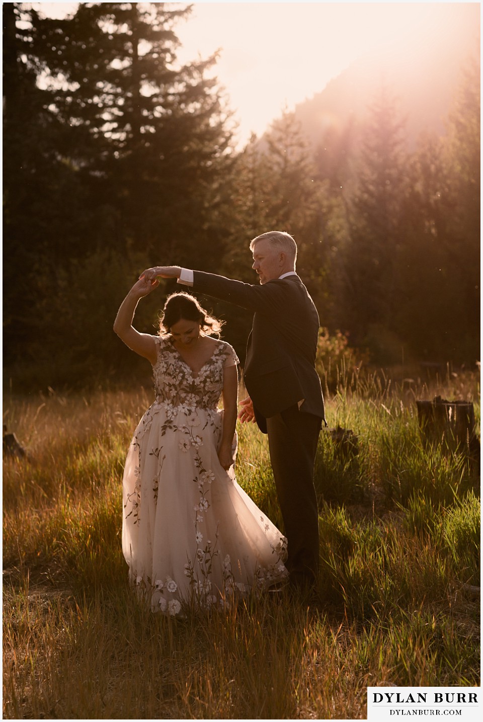10 mile music hall micro wedding dancing in the sunlight