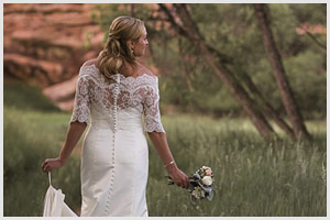 colorad bridal session red rocks