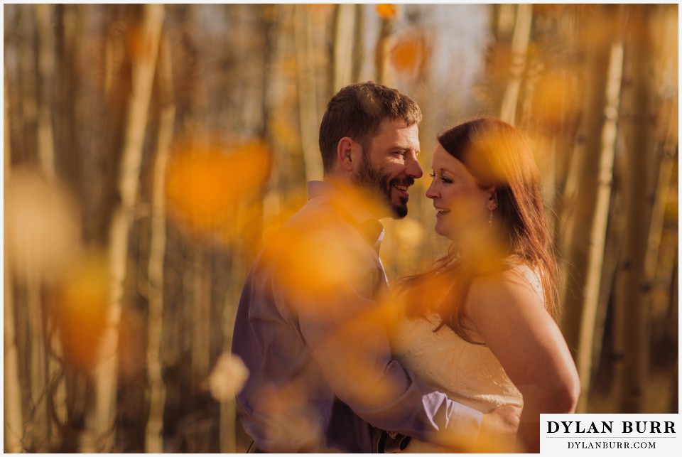 colorado wedding photographer fall aspen colors mountain wedding