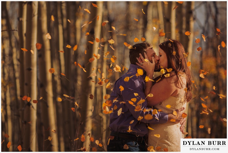 colorado wedding photographer fall aspen mountain wedding