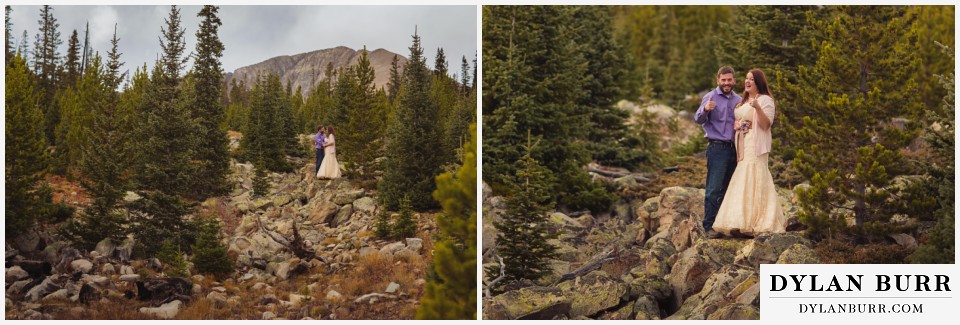 colorado wedding photographer fun mountain wedding photos