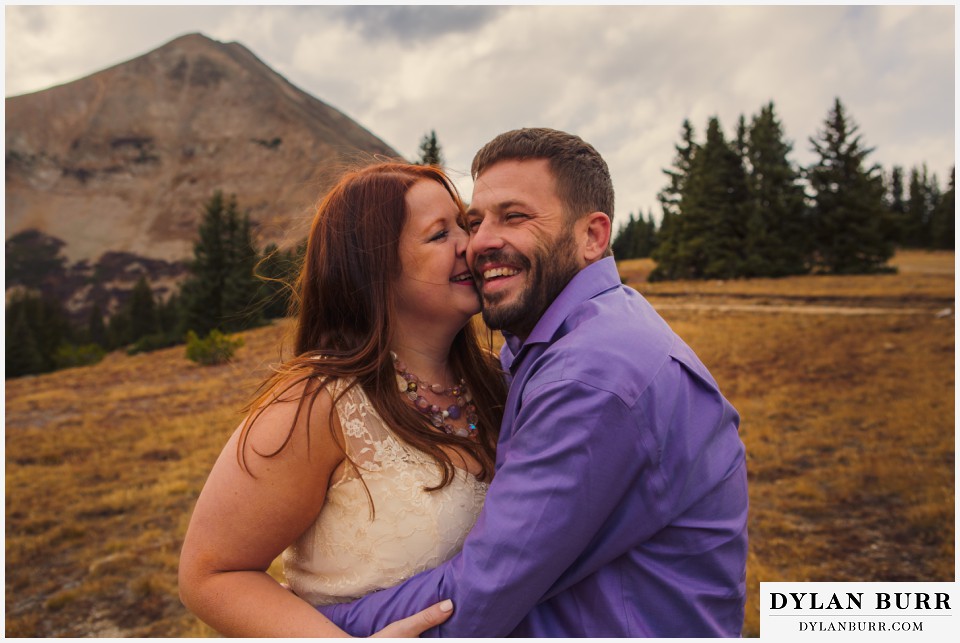 colorado wedding photographer high alpine mountain wedding love