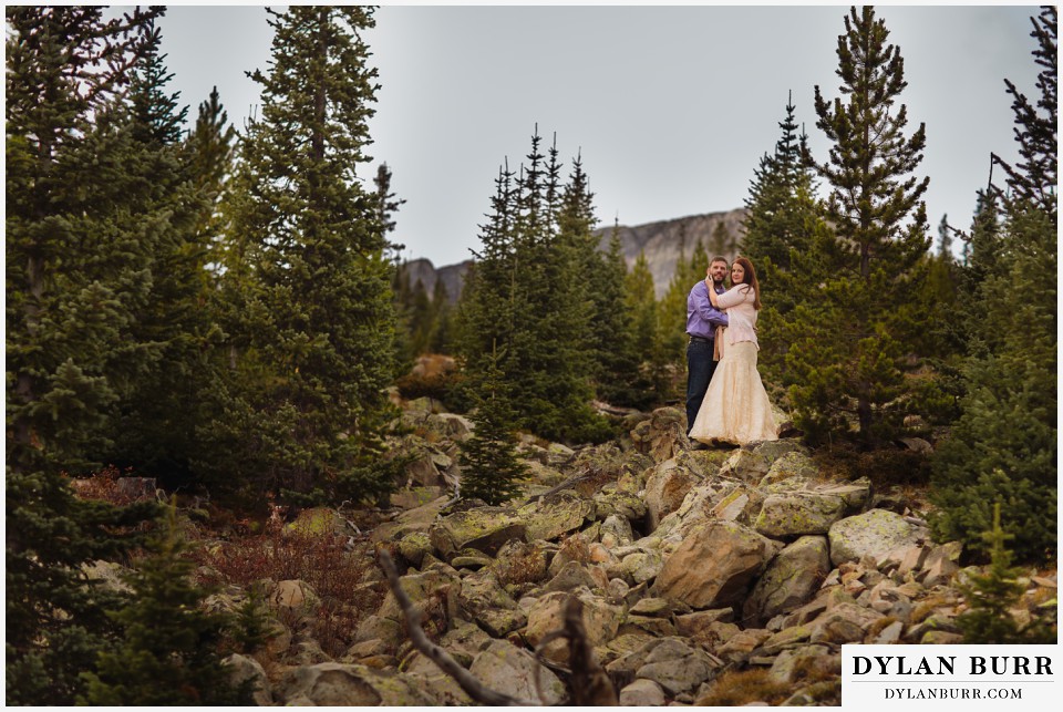 colorado wedding photographer high alpine mountain wedding photos