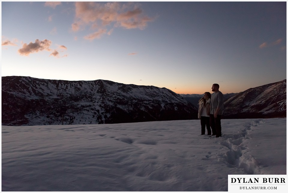 colorado mountain engagement session