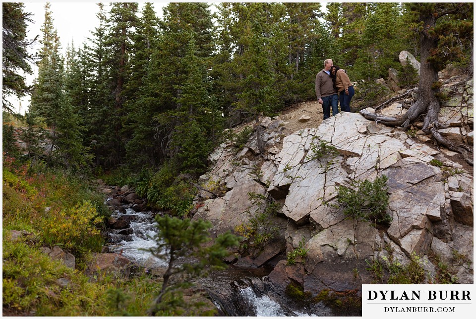 colorado mountain engagement photos