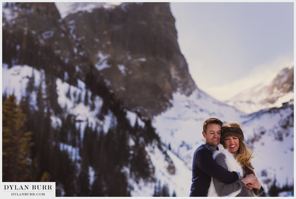 colorado winter wedding anniversary rocky mountain national park