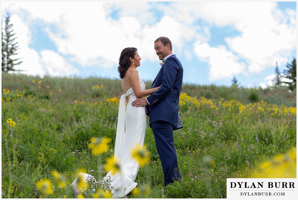 crested butte land trust wedding first look crested butte colorado