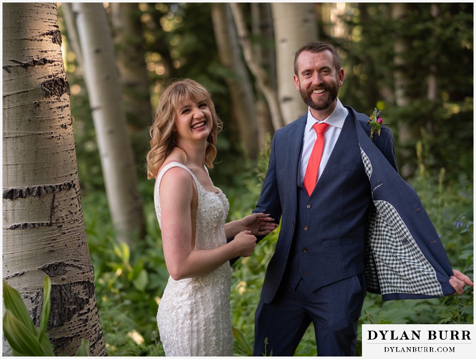 crested butte wedding elopement custom suit for groom