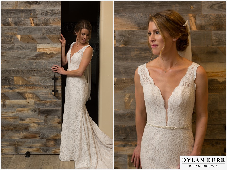 della terra wedding estes park colorado mountain wedding bride final touches