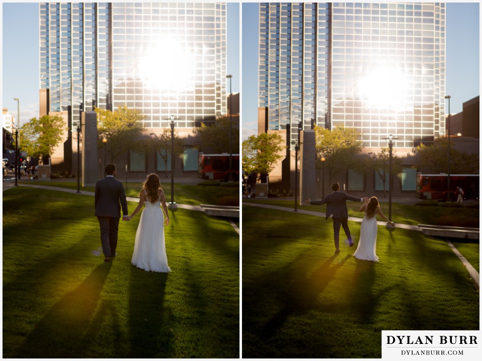 colorado wedding photographer fun downtown denver