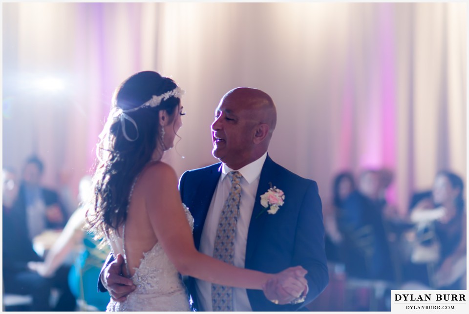 colorado wedding photographer denver botanic gardens father daughter dance