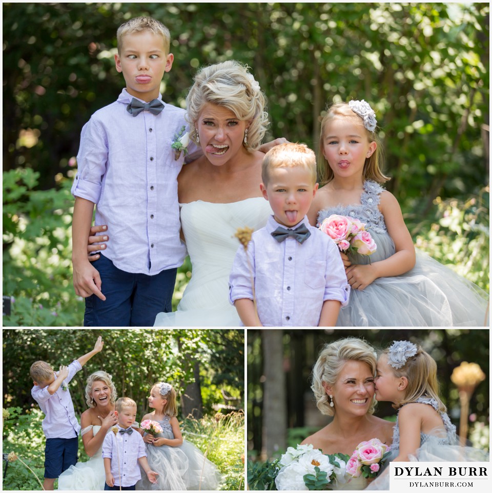 denver botanic gardens wedding funny kids