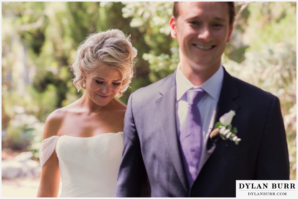 denver botanic gardens wedding portraits