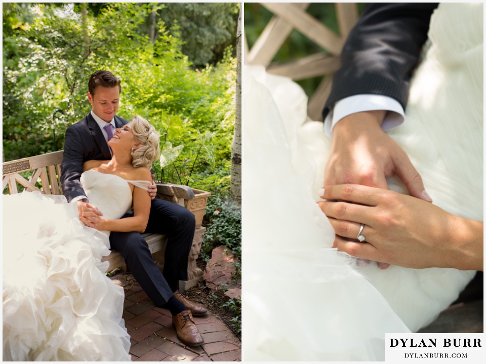 denver botanic gardens wedding romantic