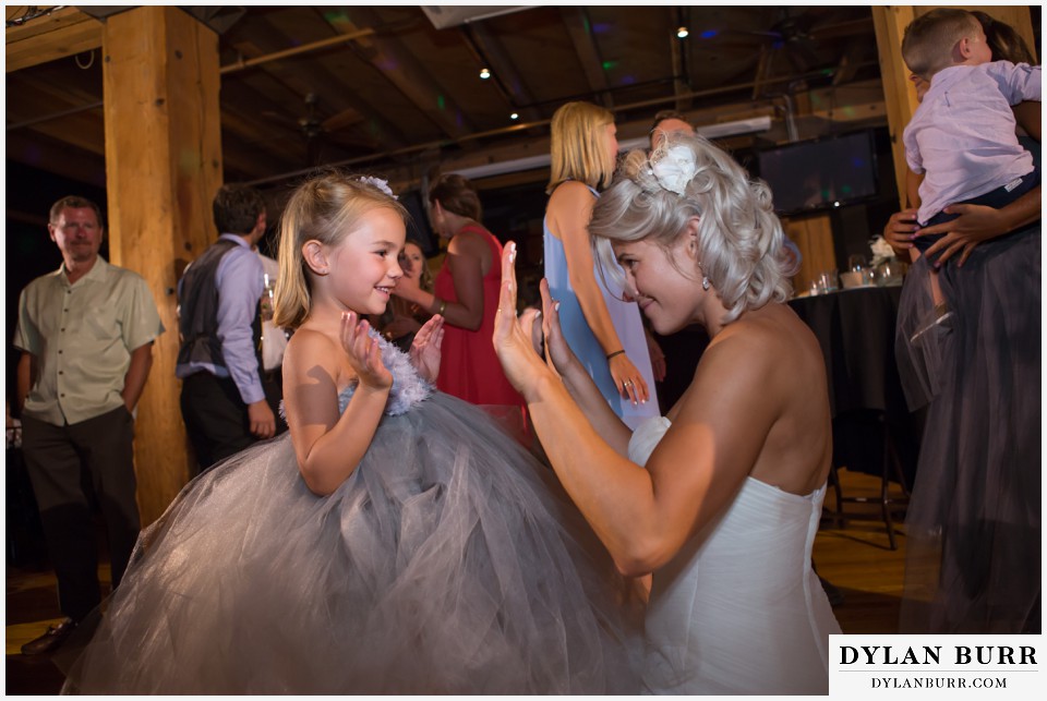 denver wynkoop brewery wedding flower girl