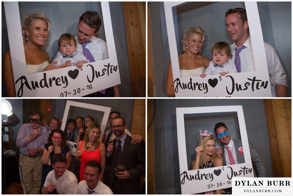 denver wynkoop brewery wedding polaroid frame