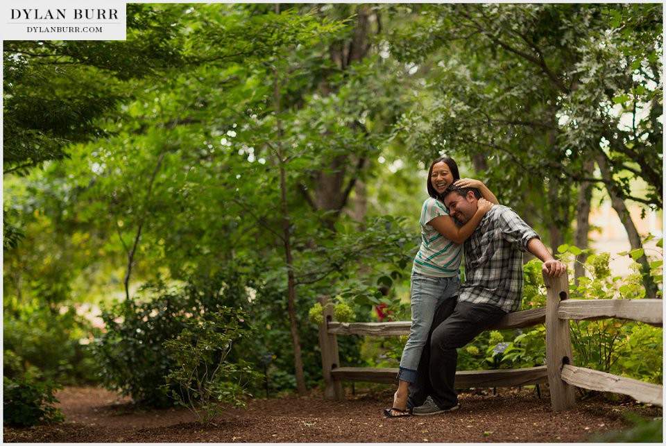 denver engagement photos botanic gardens