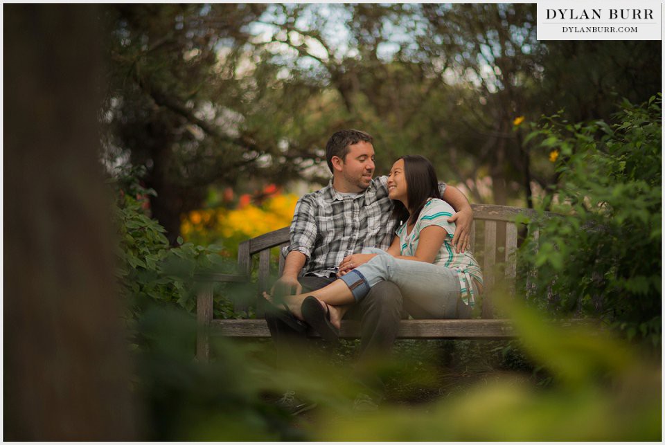 denver engagement session botanic gardens