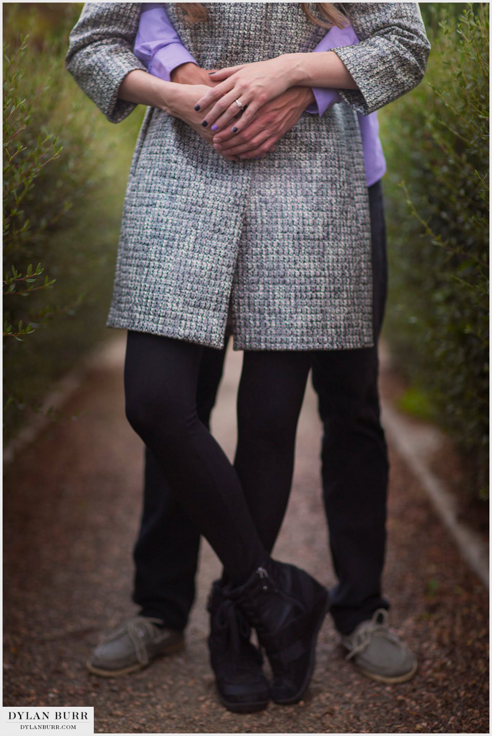 denver engagement session ring shot