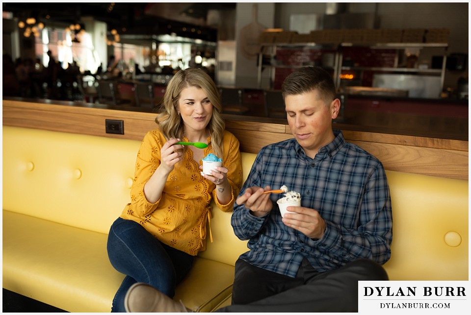 denver engagement photos dairy block downtown denver the look of love