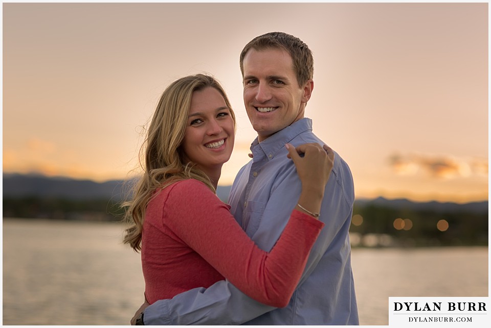 denver colorado engagement session near sloans lake