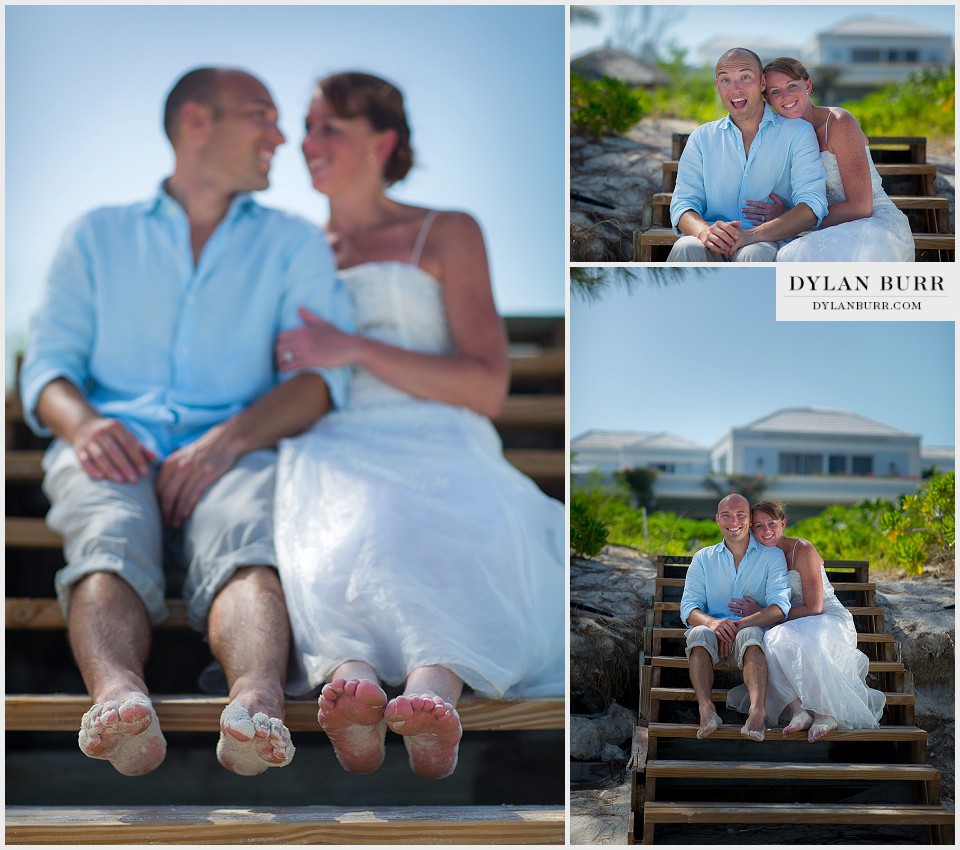 destination beach wedding sandy toes relaxing