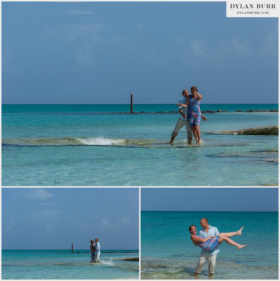 destination wedding pelican beach playing turks caicos