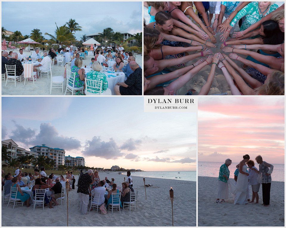 destination beach wedding reception turks caicos