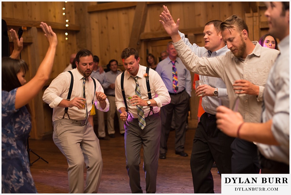 devils thumb ranch wedding dance line starts