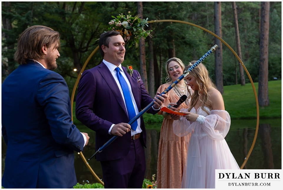 dunafon castle wedding zelda master sword presentation