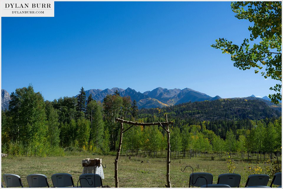 durango wedding ceremony venue aspen arbor western colorado silverpick lodge