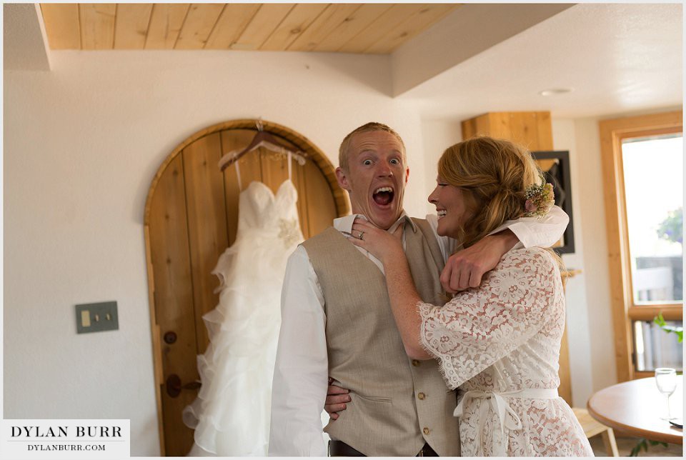 silverpick lodge durango wedding brazen bride choking brother fun