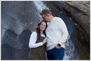 engagement photos at helen hunt falls colorado springs