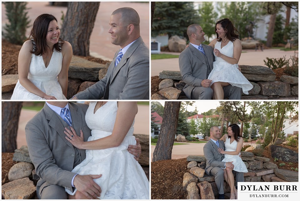 rocky mountain estes park engagement session Stanley Hotel